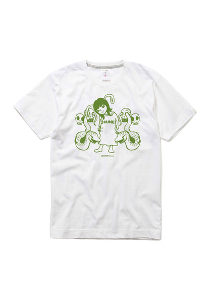CUNE 復刻Tシャツ ヘビと子供