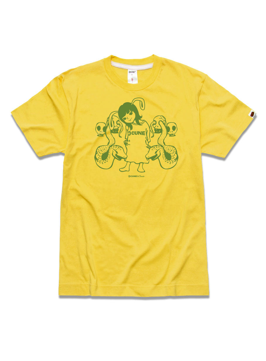 CUNE 復刻Tシャツ ヘビと子供