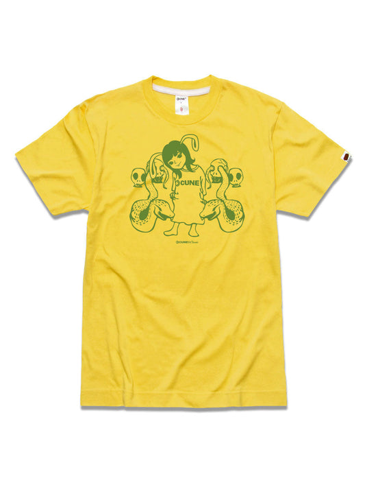 CUNE 復刻Tシャツ ヘビと子供