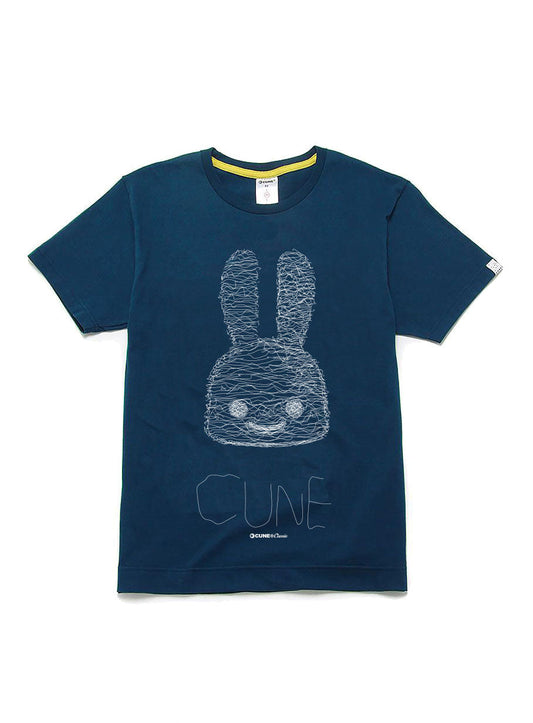 CUNE 復刻Tシャツ ウサギライン