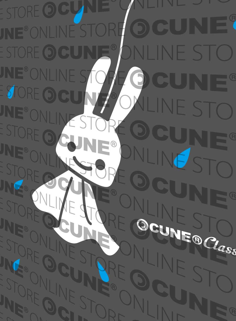 CUNE 復刻Tシャツ 雨