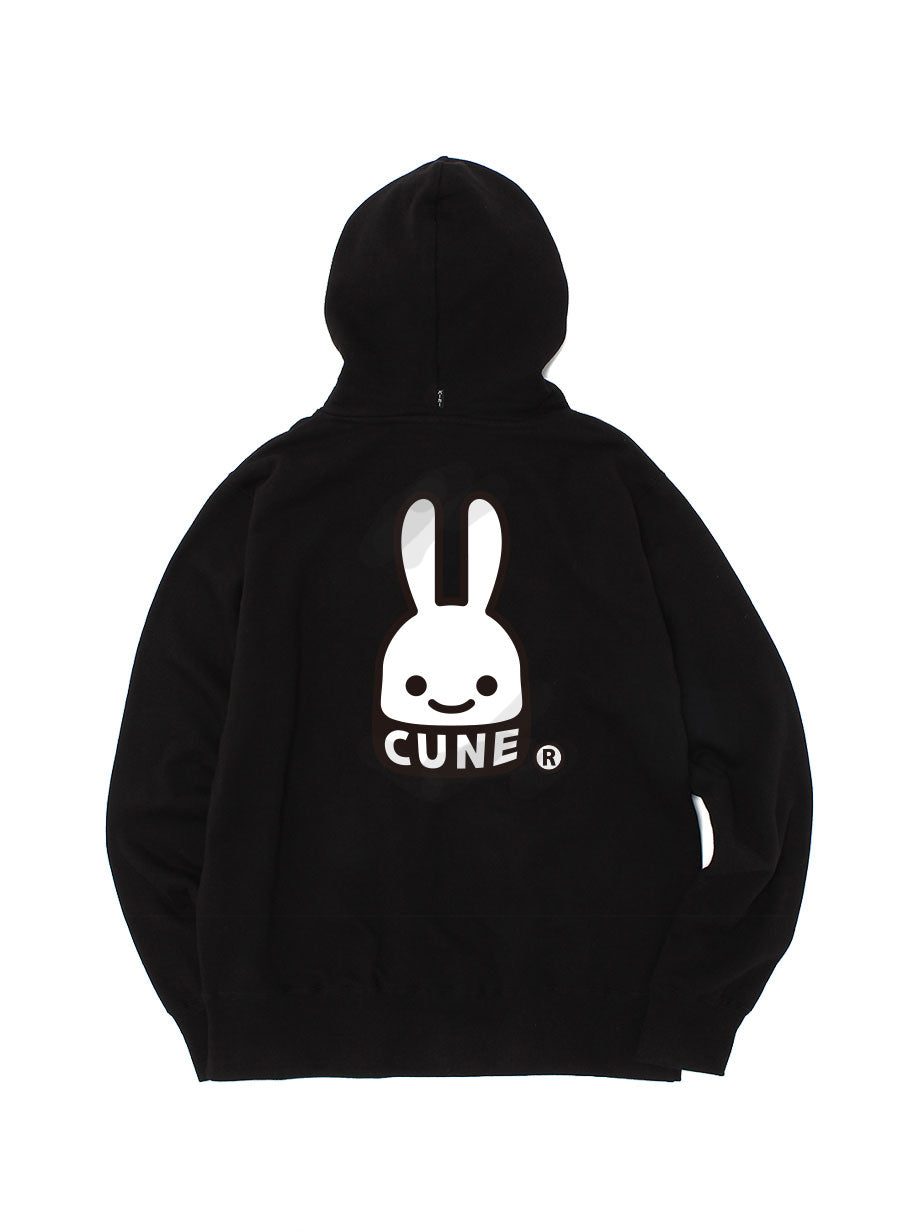 CUNE ジップアップパーカー 帽子ウサギ