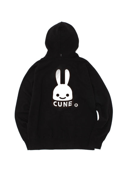 CUNE ジップアップパーカー 帽子ウサギ
