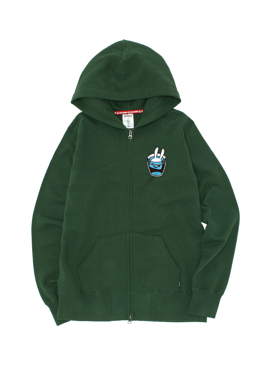 CUNE 復刻ZIPパーカー コップ