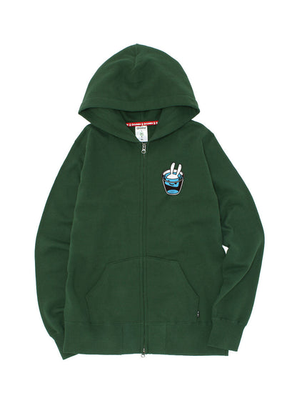 CUNE 復刻ZIPパーカー コップ