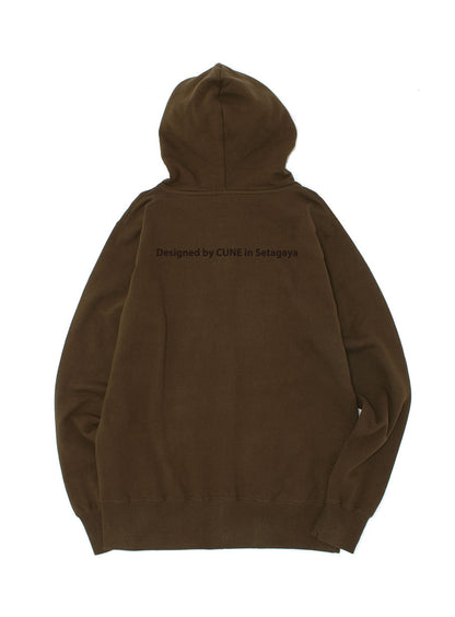 CUNE 復刻ZIPパーカー コップ