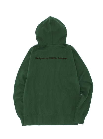 CUNE 復刻ZIPパーカー コップ