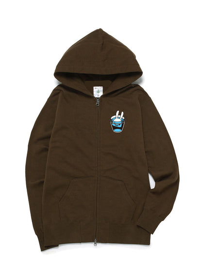 CUNE 復刻ZIPパーカー コップ
