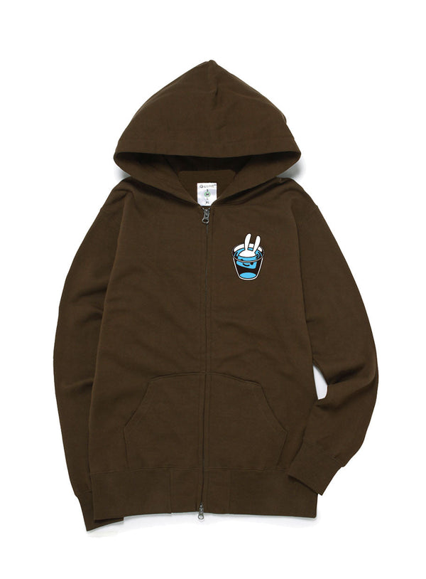 CUNE 復刻ZIPパーカー コップ