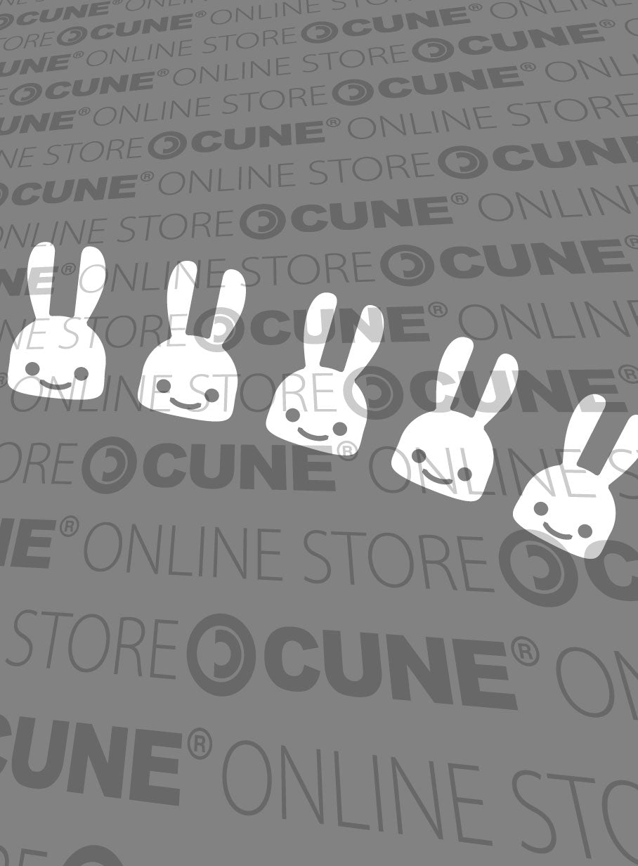 CUNE 復刻ZIPパーカー ネコとウサギ