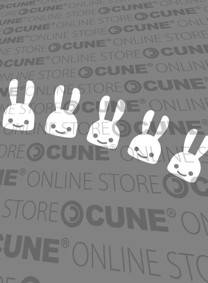 CUNE 復刻ZIPパーカー ネコとウサギ