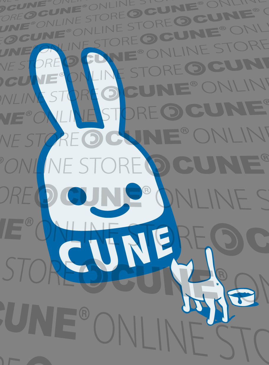 CUNE 復刻ZIPパーカー ネコとウサギ