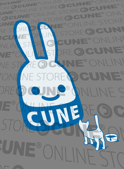 CUNE 復刻ZIPパーカー ネコとウサギ
