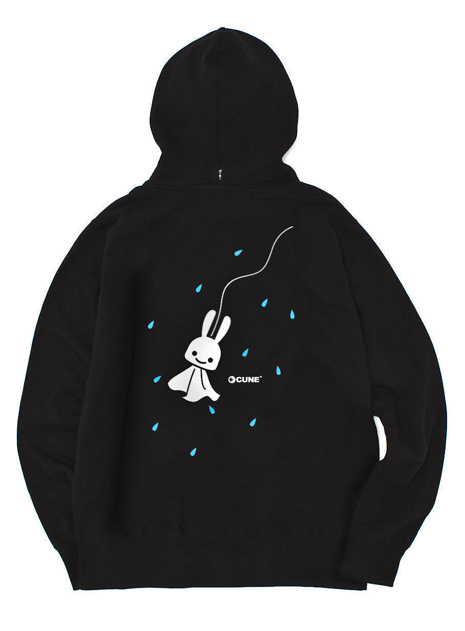 CUNE 復刻ZIPパーカー 雨