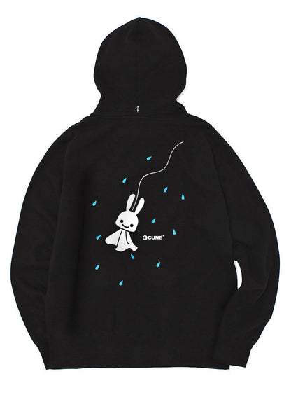 CUNE 復刻ZIPパーカー 雨
