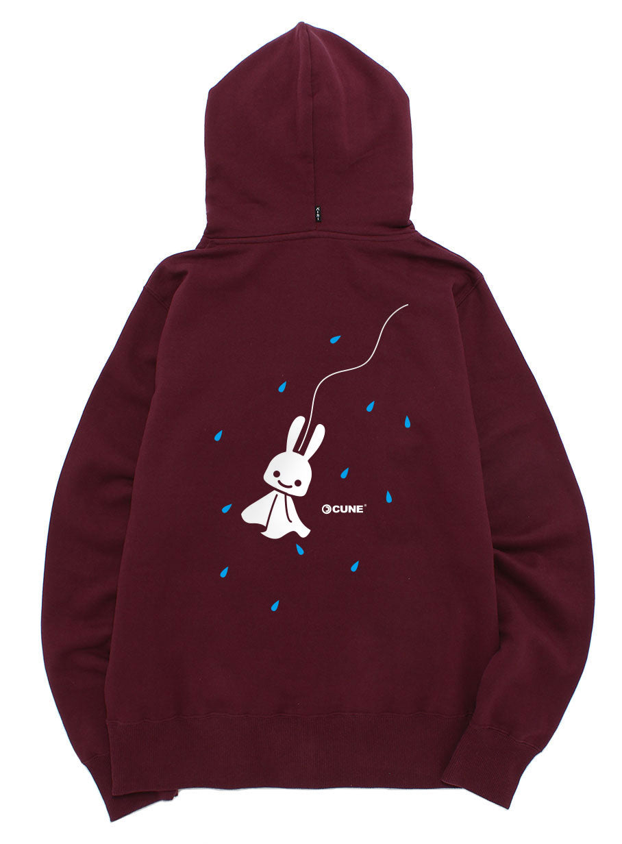 CUNE 復刻ZIPパーカー 雨