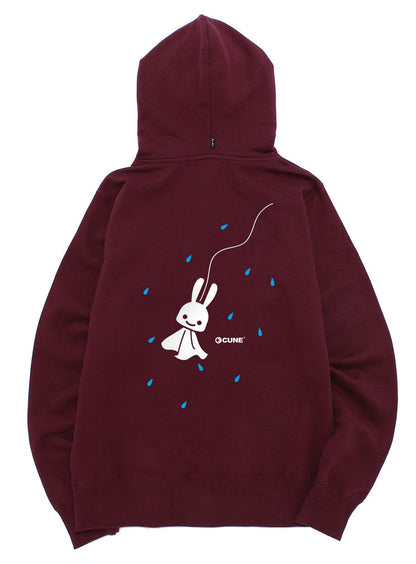 CUNE 復刻ZIPパーカー 雨