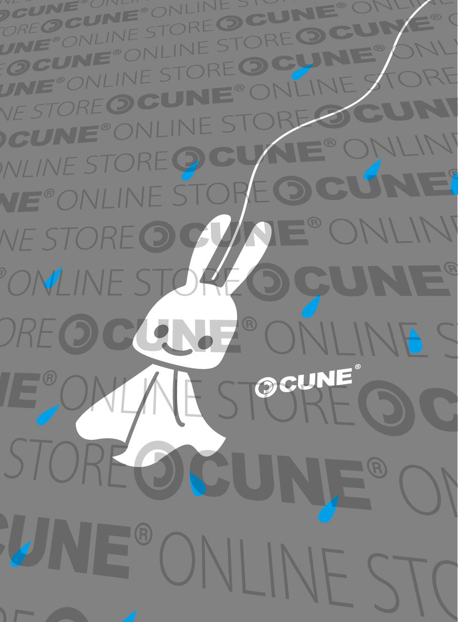 CUNE 復刻ZIPパーカー 雨