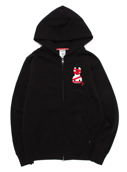 CUNE 復刻ZIPパーカー リボン
