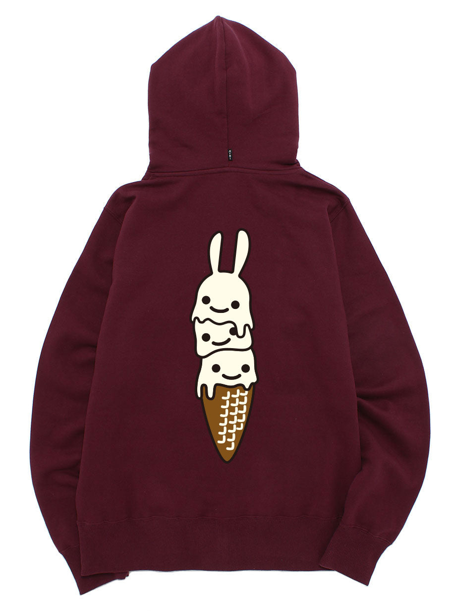 CUNE 復刻ZIPパーカー アイスクリーム
