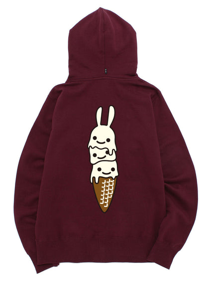 CUNE 復刻ZIPパーカー アイスクリーム