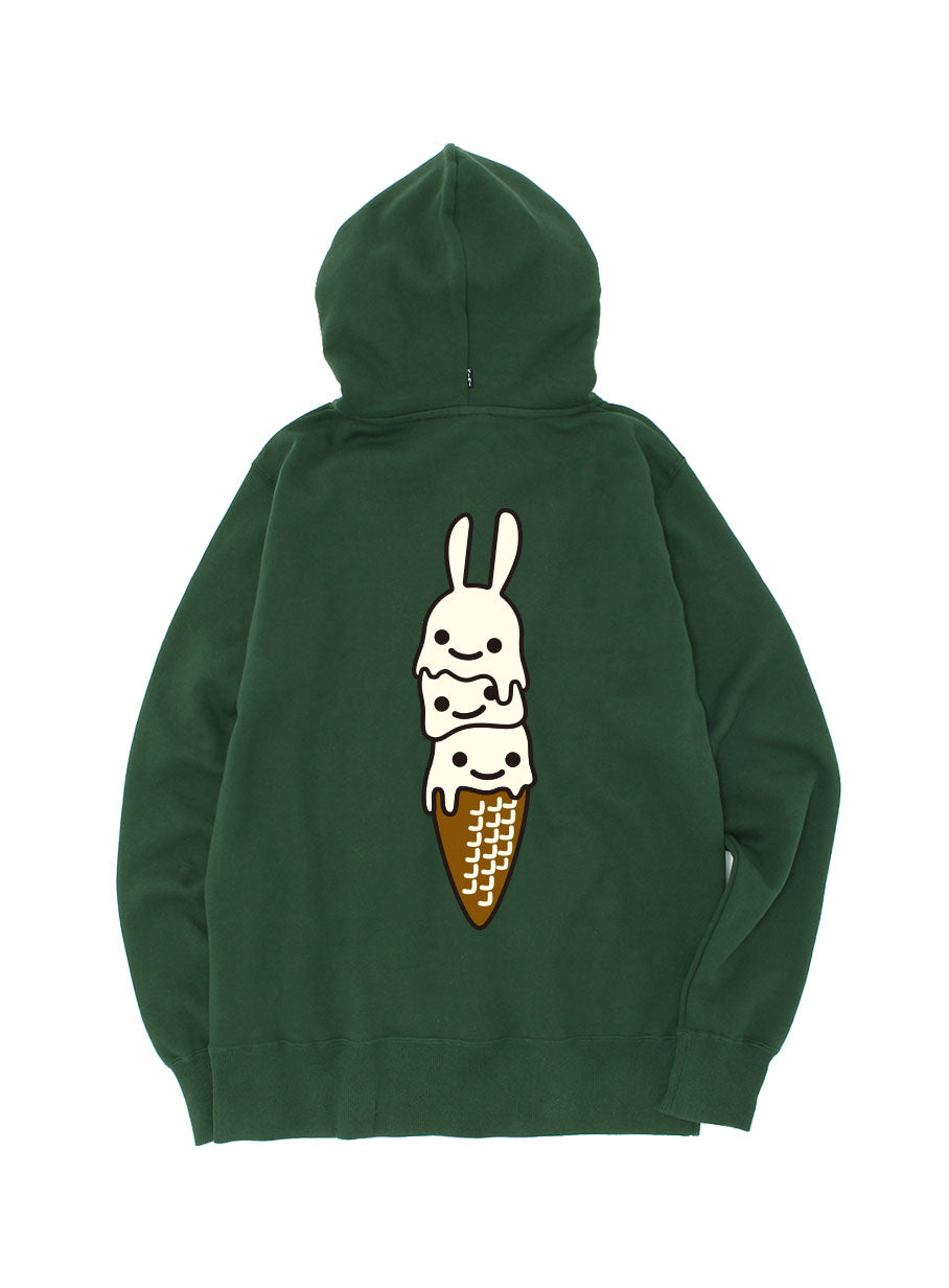 CUNE 復刻ZIPパーカー アイスクリーム