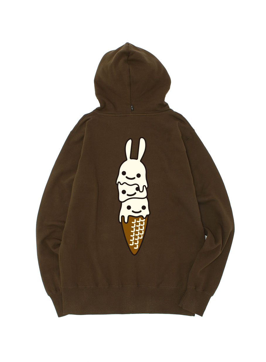 CUNE 復刻ZIPパーカー アイスクリーム