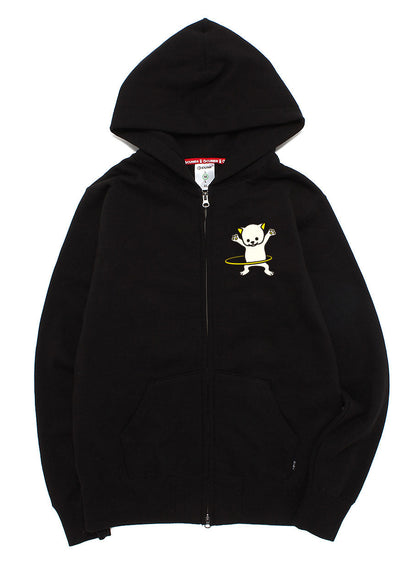 CUNE 復刻ZIPパーカーフラフープ