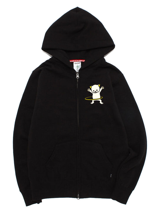 CUNE 復刻ZIPパーカーフラフープ