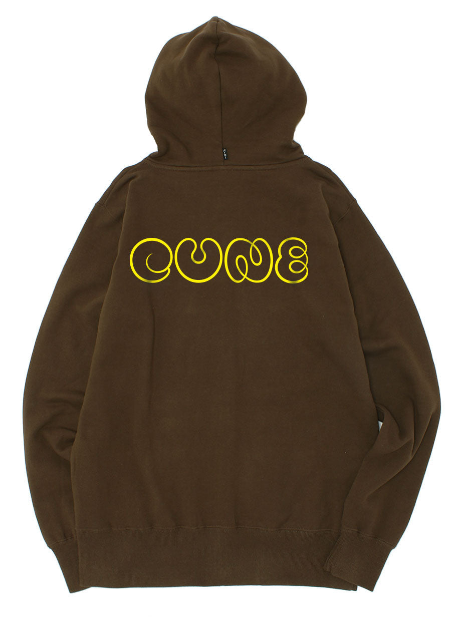 CUNE 復刻ZIPパーカーフラフープ