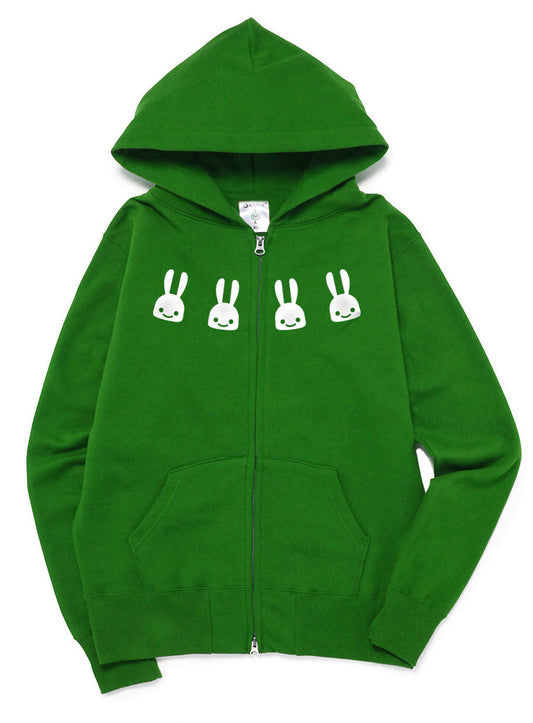 CUNE 復刻ZIPパーカー ウサギドクロ