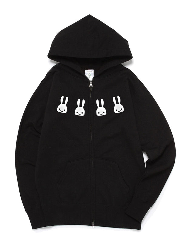 CUNE 復刻ZIPパーカー ウサギドクロ