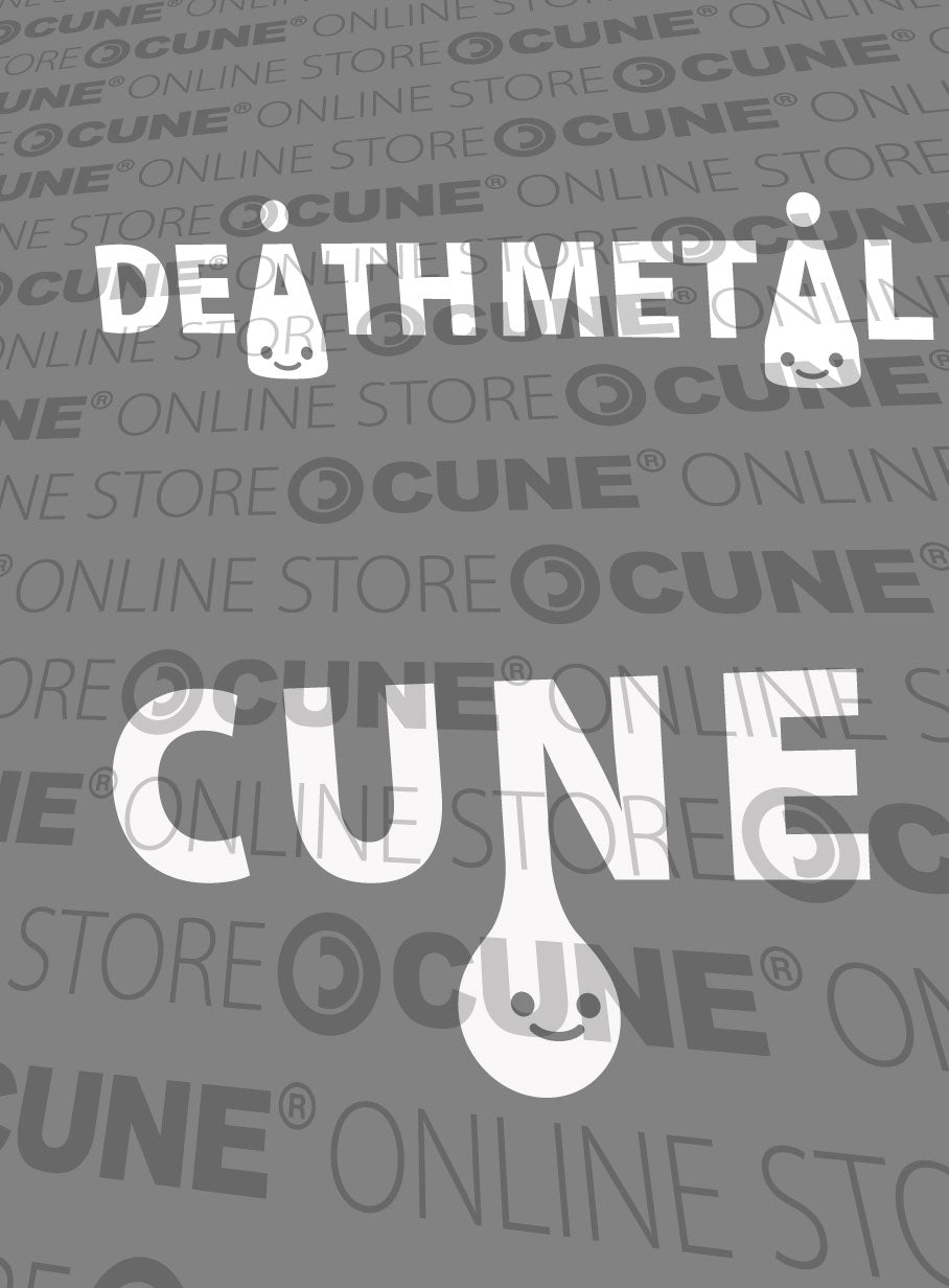 CUNE復刻PULLパーカー デスメタル