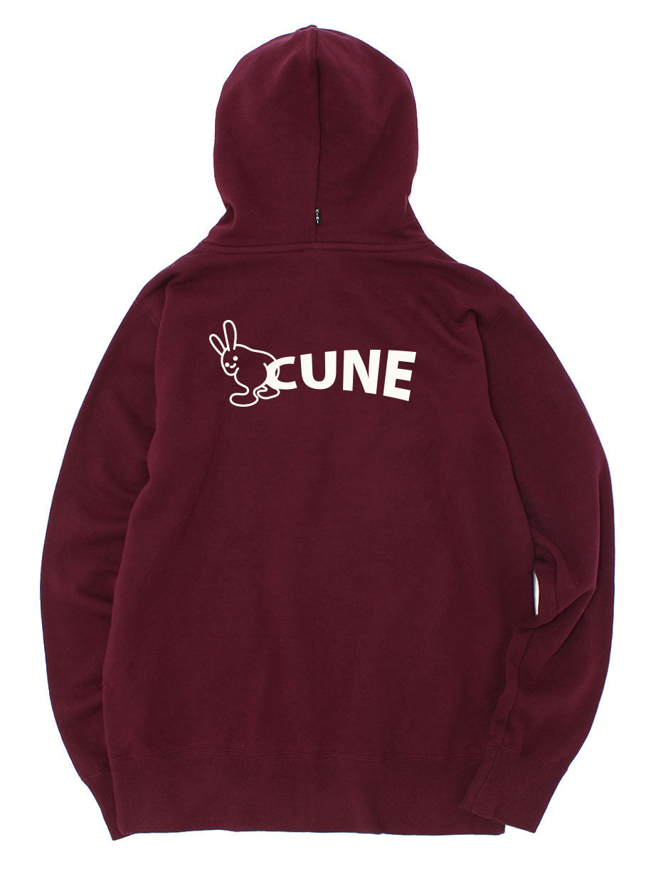 CUNE復刻PULLパーカー おしり