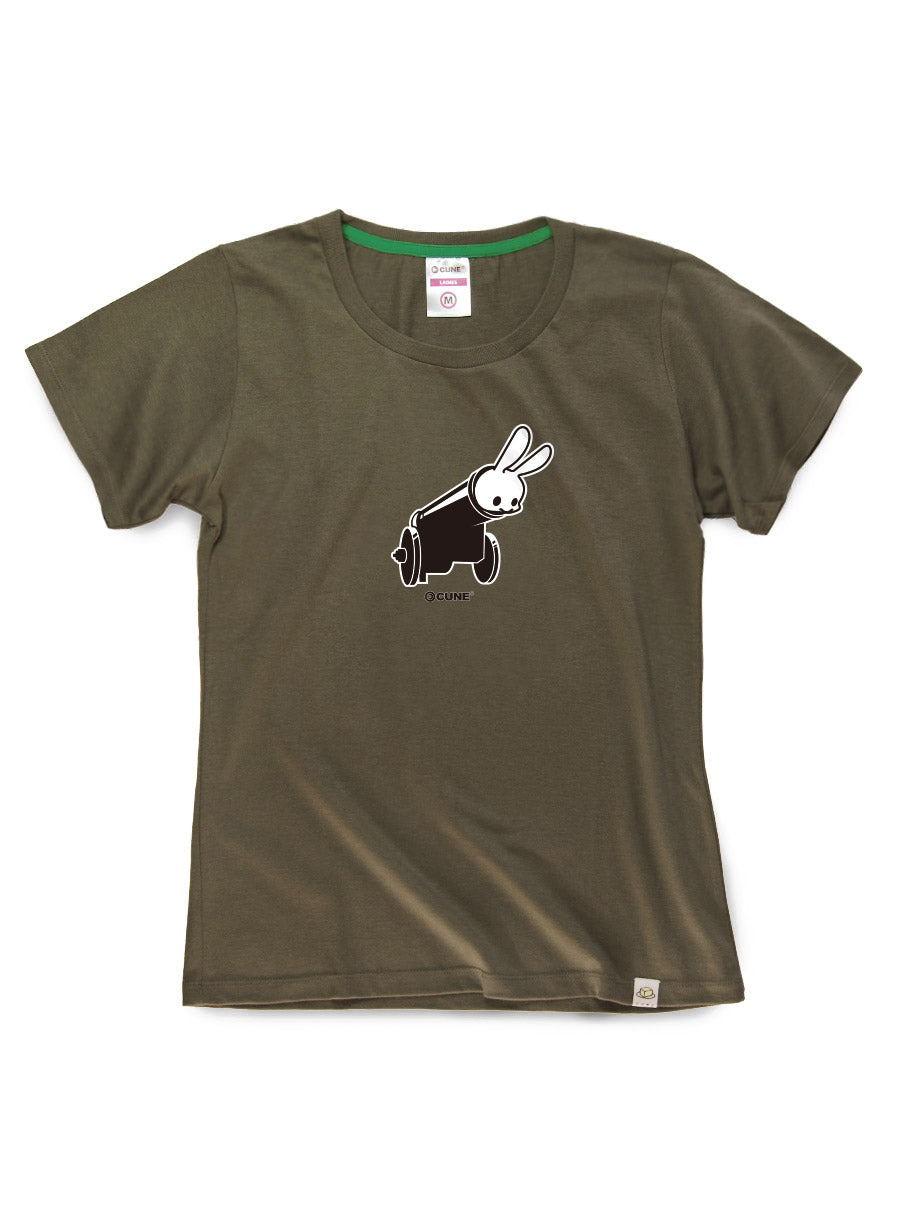 CUNE復刻 LADIES  Tシャツ　大砲