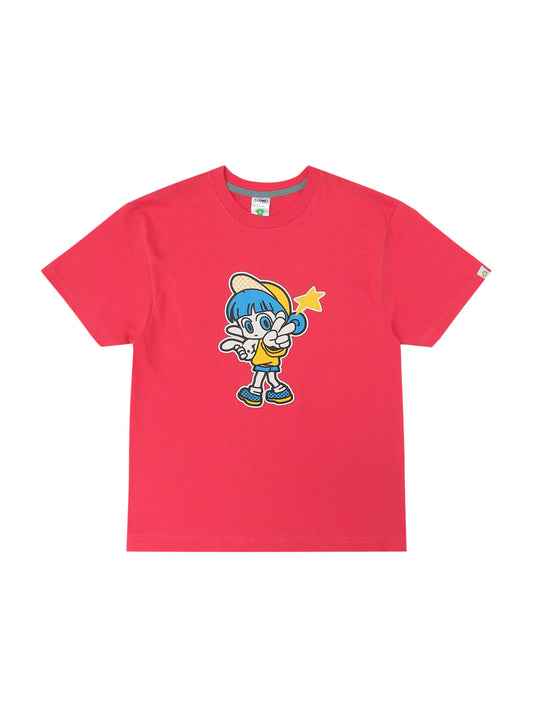 S/S Tee ふりむき