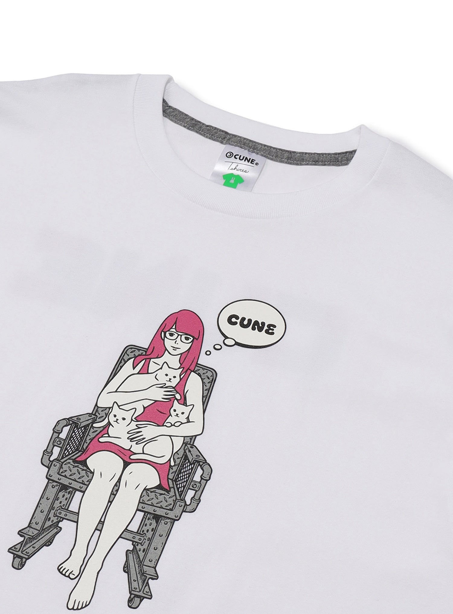 S/S Tee 女と猫