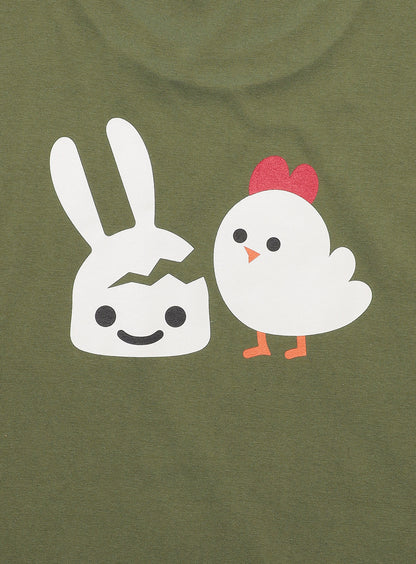 S/S Tee ひよことにわとり