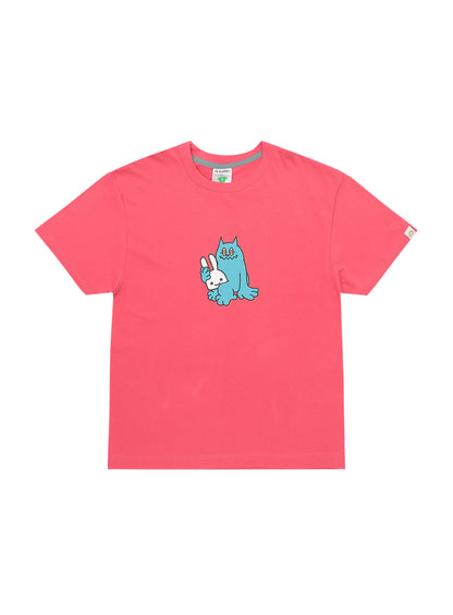 S/S Tee ひざの上