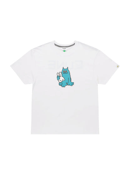 S/S Tee ひざの上