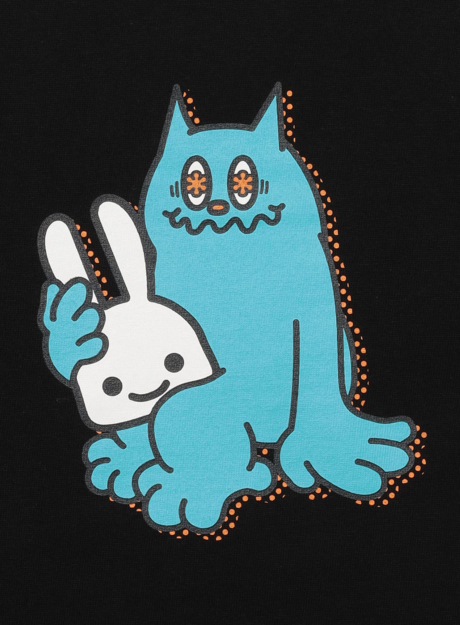 S/S Tee ひざの上