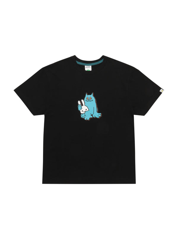 S/S Tee ひざの上