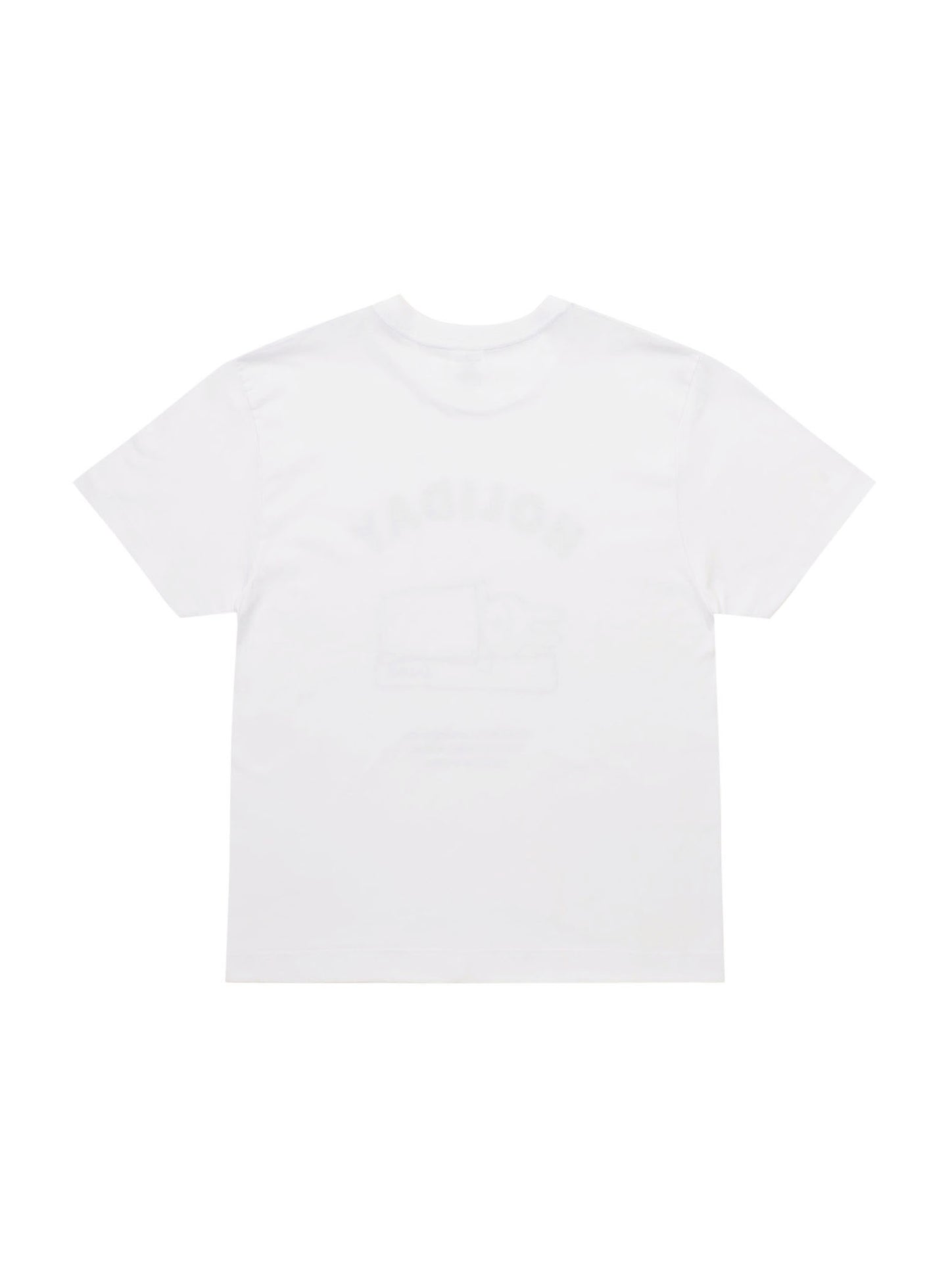 S/S Tee 横になって目をつぶる