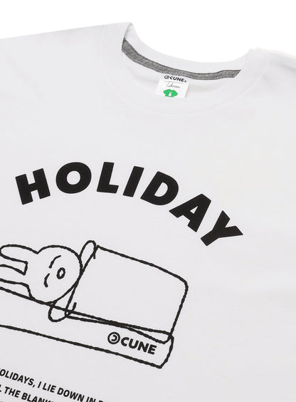 S/S Tee 横になって目をつぶる