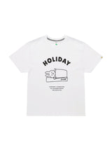 S/S Tee 横になって目をつぶる