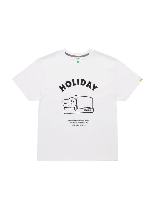 S/S Tee 横になって目をつぶる