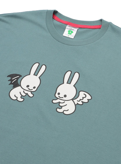 S/S Tee 天使と悪魔