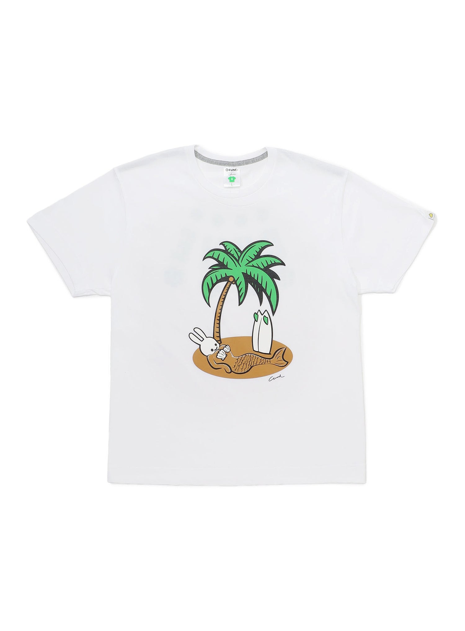 S/S Tee ビーチ