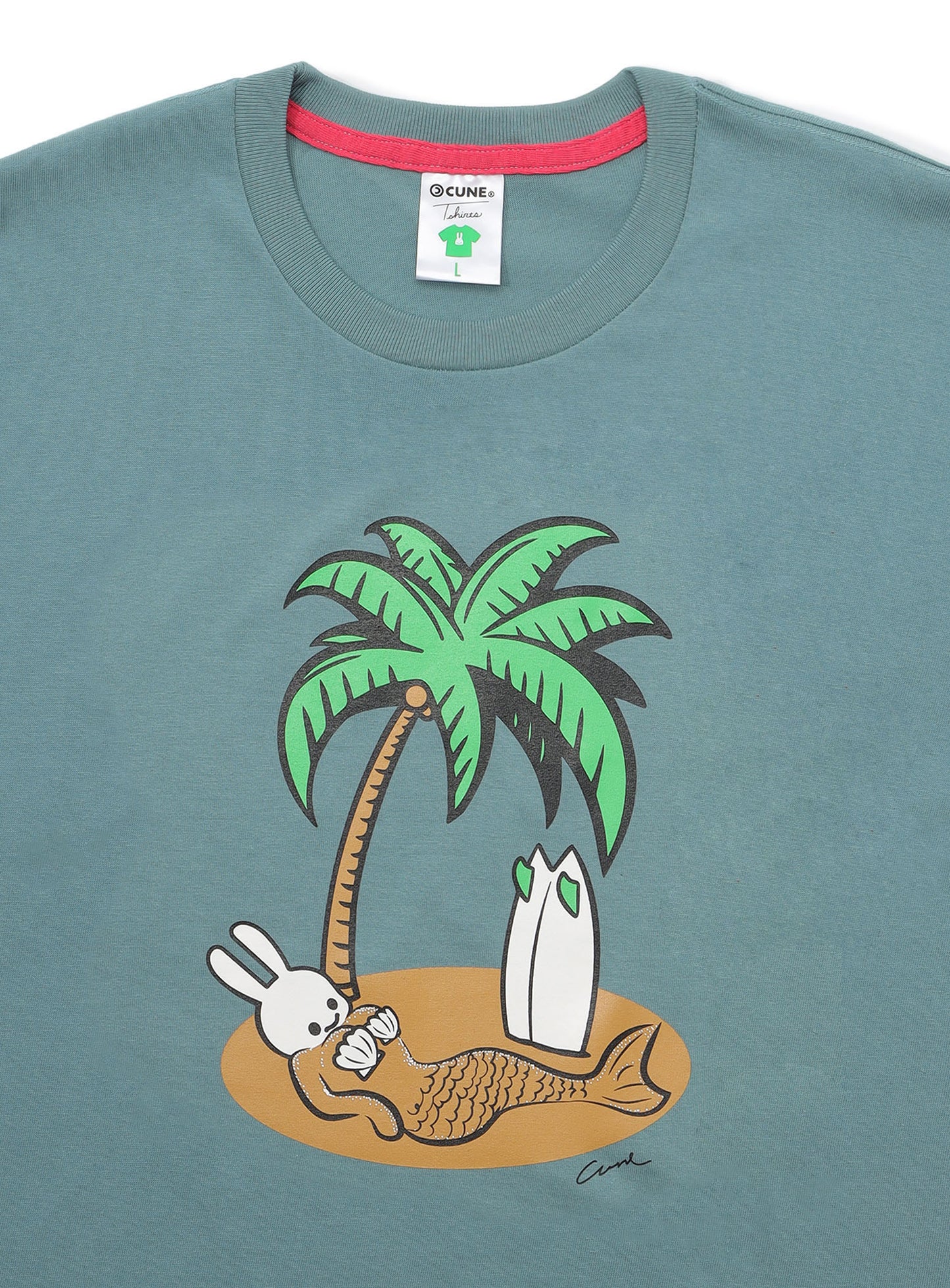 S/S Tee ビーチ