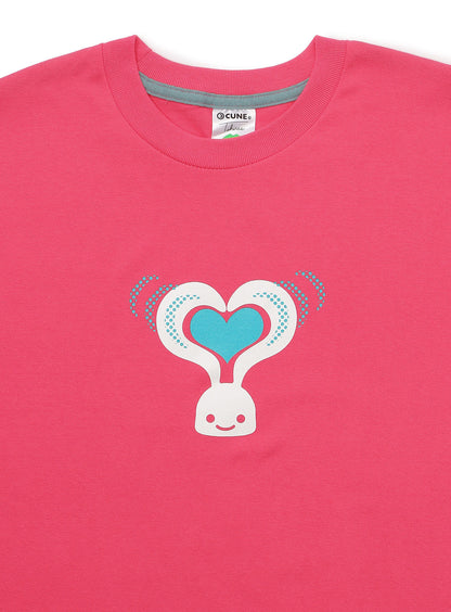 S/S Tee 耳ハート